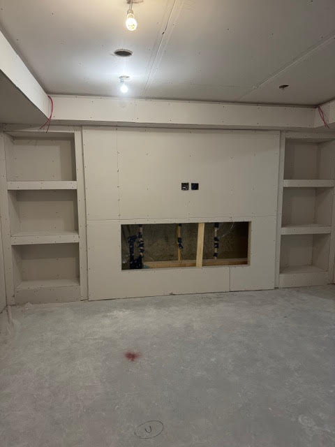 Drywall work example 1